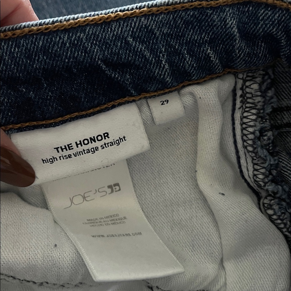 NWT Joe’s THE HONOR High Rise Straight Ankle Heirloom Denim - Picture 5 of 8